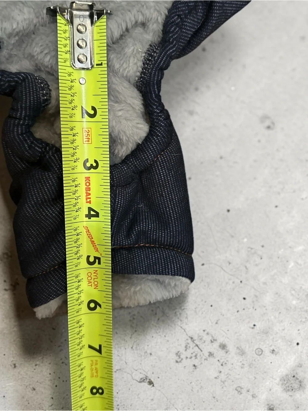 Unifull Gray Bear Plush Hooded Dog Jumpsuit Size L
